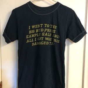 Dark blue Big Bud press shirt
